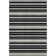 Premium Machine Washable Prisco Black Rug