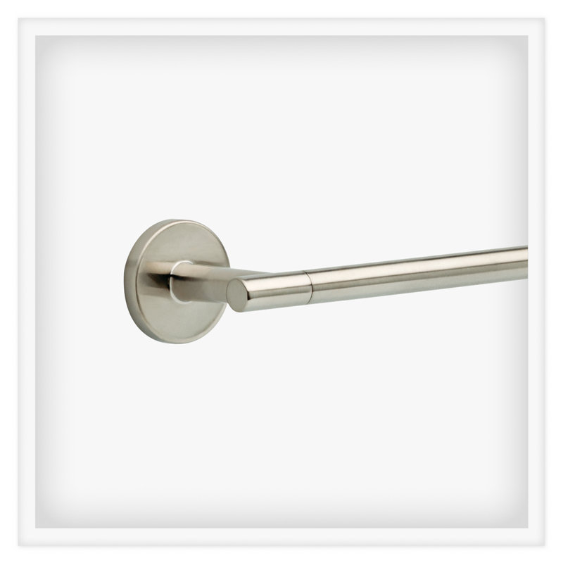 Barre à serviettes murale 12 po pour baignoire avec quincaillerie Trinsic, Acier inoxydable Brilliance