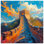 Rideaux de douche Great Wall of China
