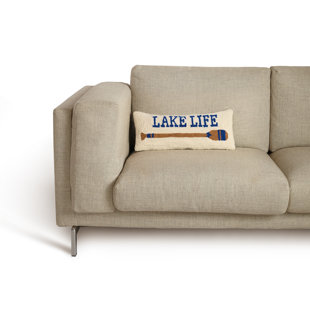  Lake Life Wool Lumbar Pillow