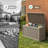 260 Gallons Resin All-Weather Easy-Assembly Outdoor Storage Box-127346822