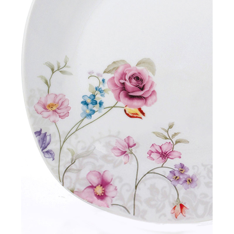 Service de table Lorren Home Trens, Blanc / Doré, 57