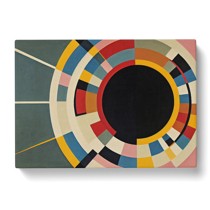 Electrifying Modern Abstract Art - Wrapped Canvas, 50cm H x 76cm W x 3cm D