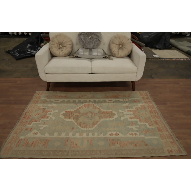 Tapis géométrique Kilim