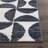 Gotay NUE170A High-Contrast Charcoal and Ivory Area Rug-69295698