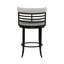 Tabouret de bar pivotant à hauteur de comptoir Conover-1633305921-1633305922
