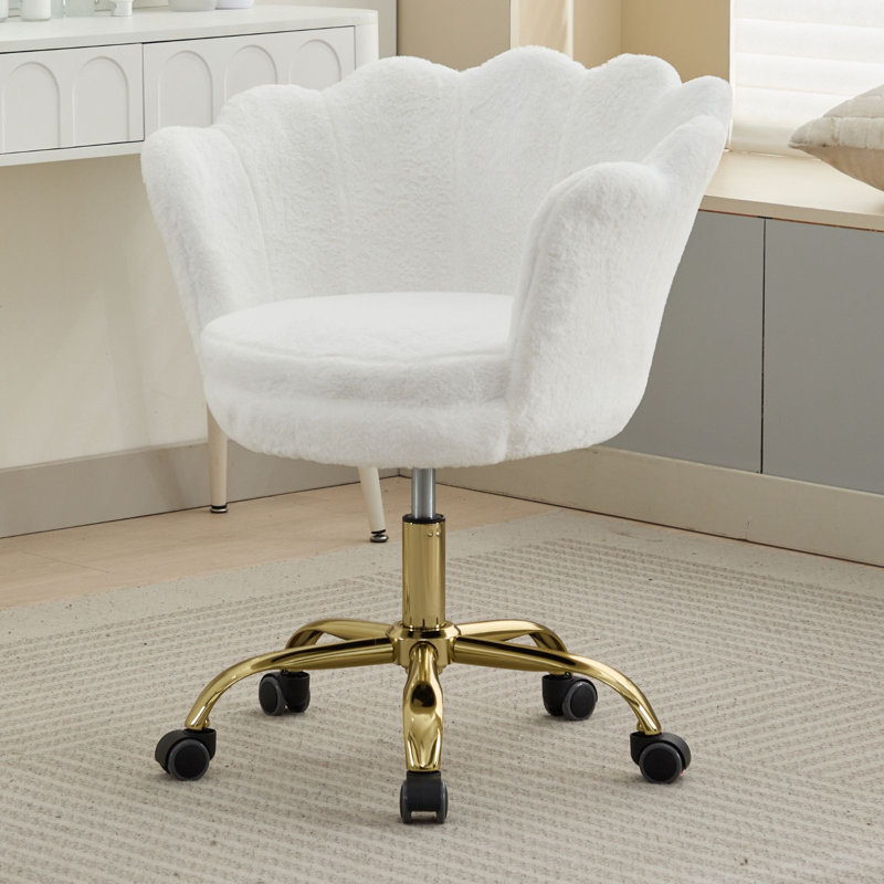 Aderinsola Office Chair, White