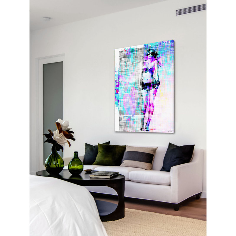 « warwick » par parvez taj,, reproduction d’art sur toile tendue, H 60 po x l 40 po