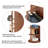 66"X14" 360掳 Rotating Solid Wood Full-Length Accent Mirror - Hook Storage Rack Coat Rack-868952353-868952352
