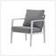 Méridienne moderne en aluminium avec détails de corde élégants et coussins moelleux pour les espaces polyvalents-1418323169