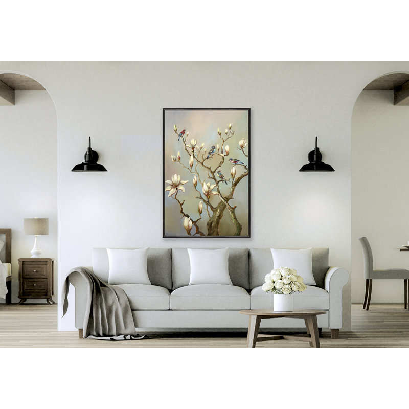 Birds, 74" H x 50" W