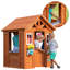 Backyard Discovery 107.01cm W x 116.99cm D Outdoor Cedar Playhouse with Kitchen