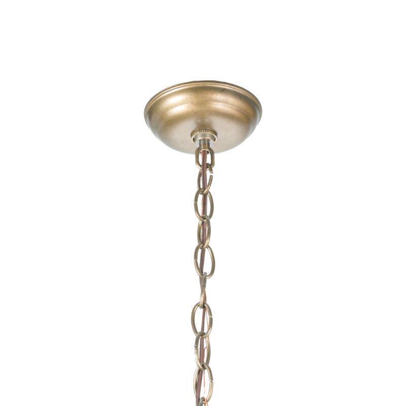 Rustic Lodge 2 - Light Antique Copper Cone Pendant