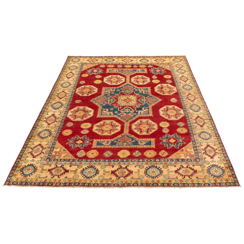 Tapis rouge foncé Finest Ghazni 7 pi 8 po x 11 pi 1 po