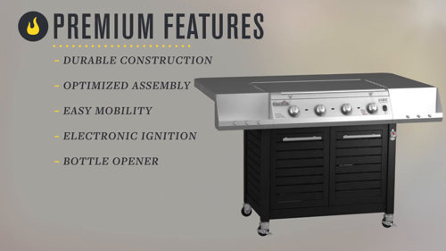 Gas Grill with Griddle, Vibe 535