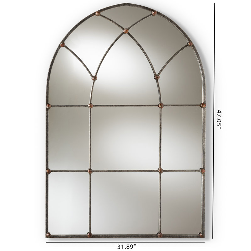 Metal Flat Wall Mirror