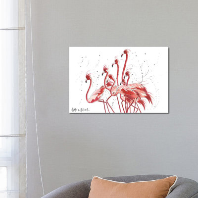 Girls Night Out by Michelle Campbell - Wrapped Canvas Print
