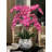 Faux Silk Orchid Arrangement in Vase