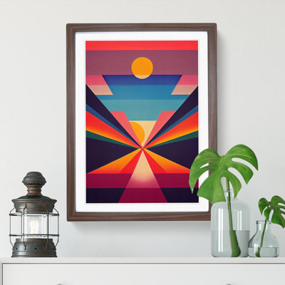 An Epic Abstract Sunset - Wall Art