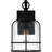 Abrum 1-Light Earth Black Outdoor Wall Lantern-600927749
