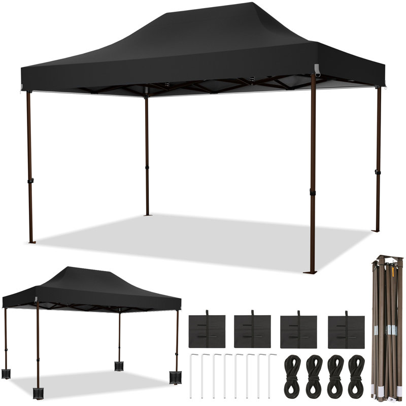 Classic  Gazebo – Timeless Design, Black