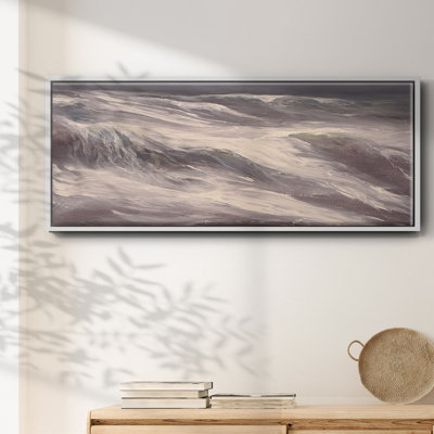Unsettled Seas- Framed Canvas