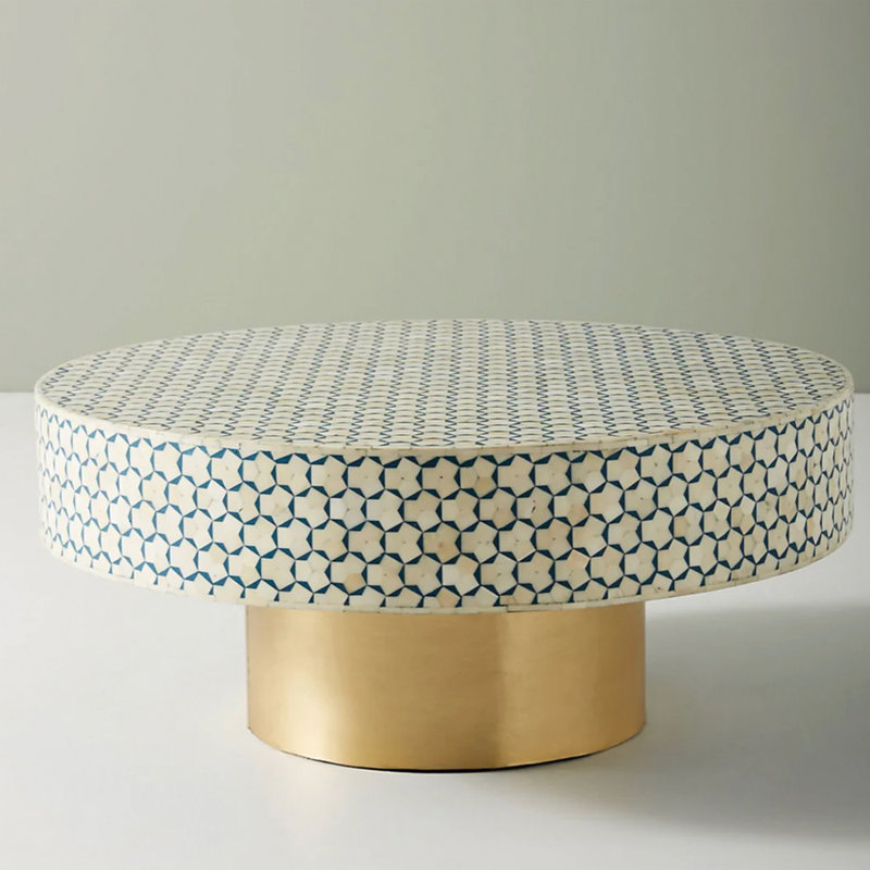 Sander Block Coffee Table, 76cm x 76cm x 40cm