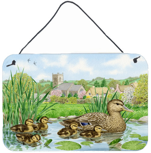 « mallard canard » par sarah adams, peinture sur bois