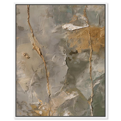 Gossamer Pathways II Canvas Textured Abstract by Art Remedy