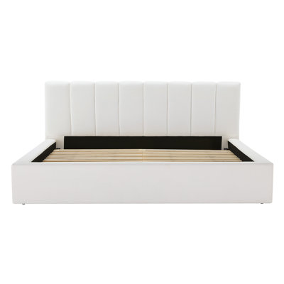 Delmar Linen Upholstered Bed