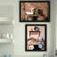 Art mural décoratif pour chambre à coucher sereine - Home Sweet 2, multicolore, 18 po x 20 po, 5 lb 2 pour le salon, bois multicolore + décor de papier, 5 lb, prêt à accrocher