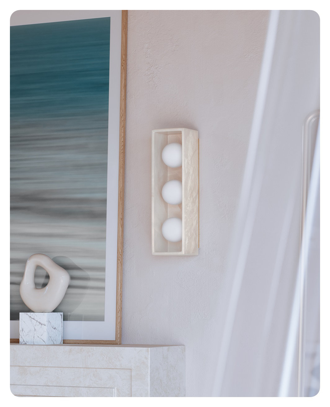 Vicini 3 - Light Dimmable Bath Bar