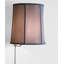 Abat-jour tambour en soie et chantoung H 15 po x l 14 po (araignée)-990512530