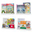 Tablette murale 4 pièces Turnerville-412763522-412763521