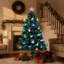 Lighted Artificial Christmas Tree-1226874224