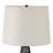 30X16" Tapered Marble Lamp, Black