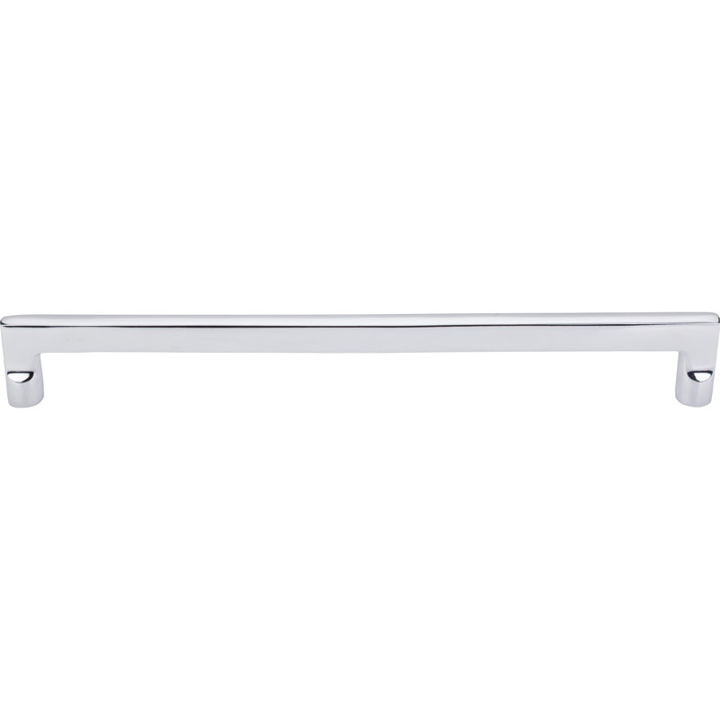 Aspen II Flat Sided Appliance pull, Polished Chrome, 18" Center to Center