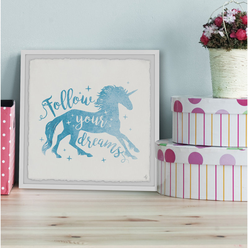 Crossen Follow Your Dreams III, reproduction encadrée, H 32 po x l 32 po x P 1,5 po