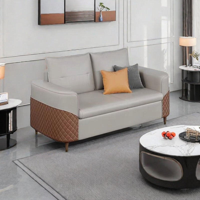 Simple modern office sofa office business
