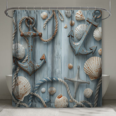 Rideau de douche rustique Joelle