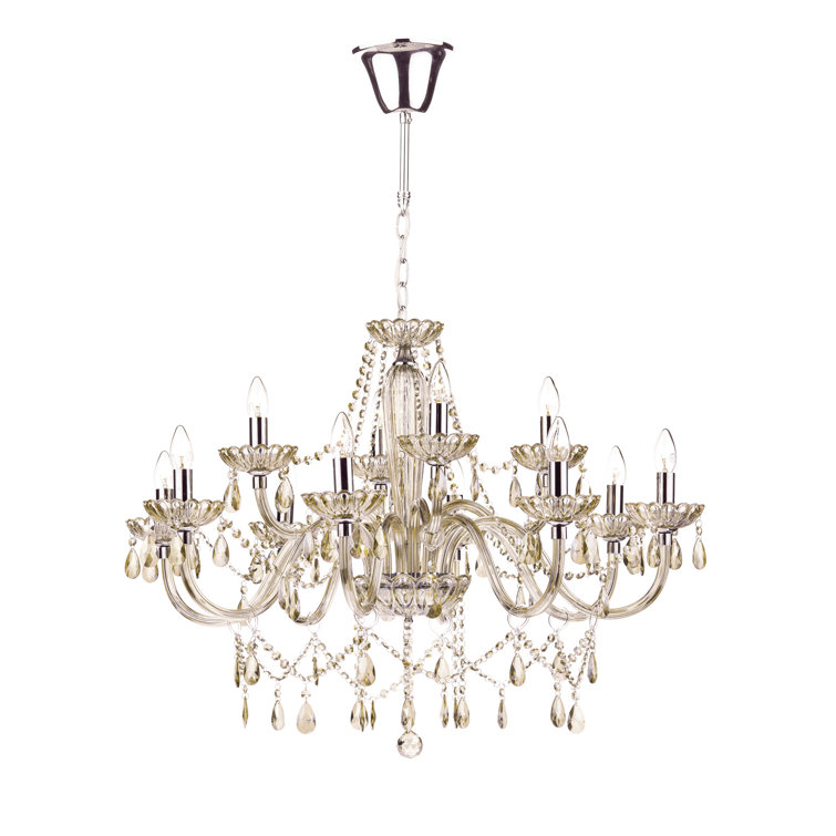 Raphael 12 Light Crystal Chandelier