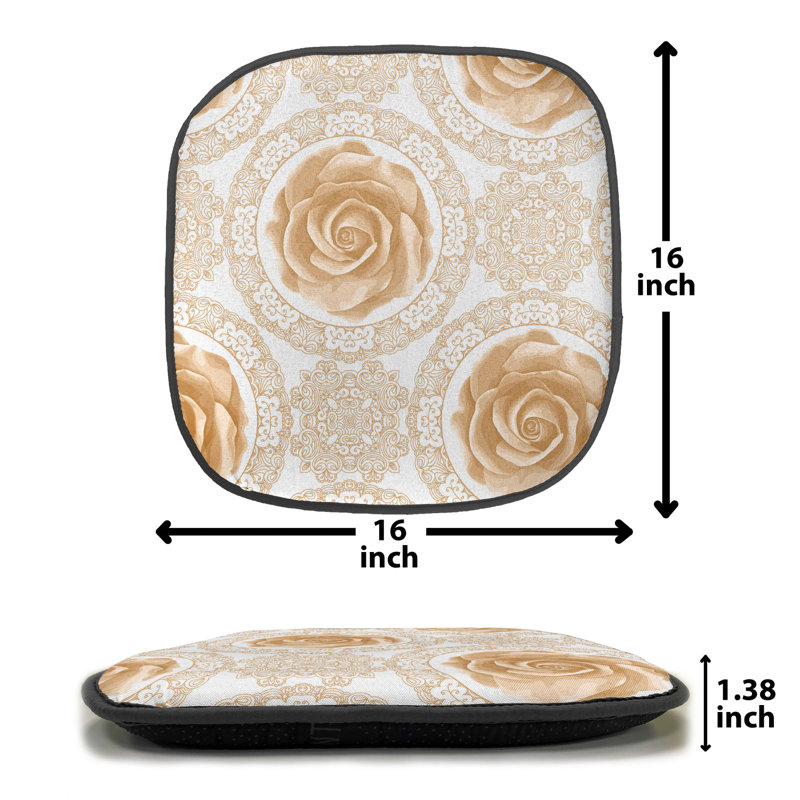 Outdoor 1.38'' Dining Chair Seat Cushion