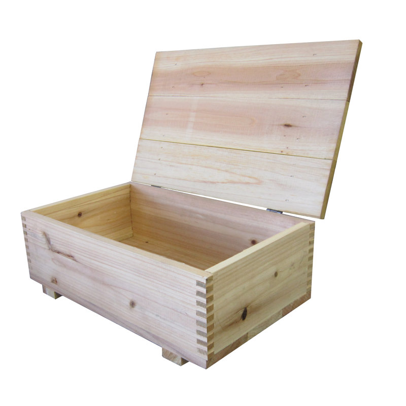 Loon Peak® Storage Solid Wood Boxes & Reviews | Wayfair