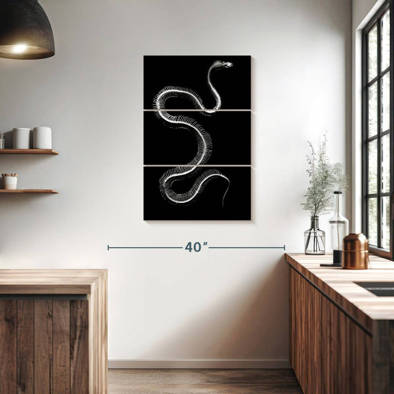 Brampt Snake Bones, 38'' H x 24'' W