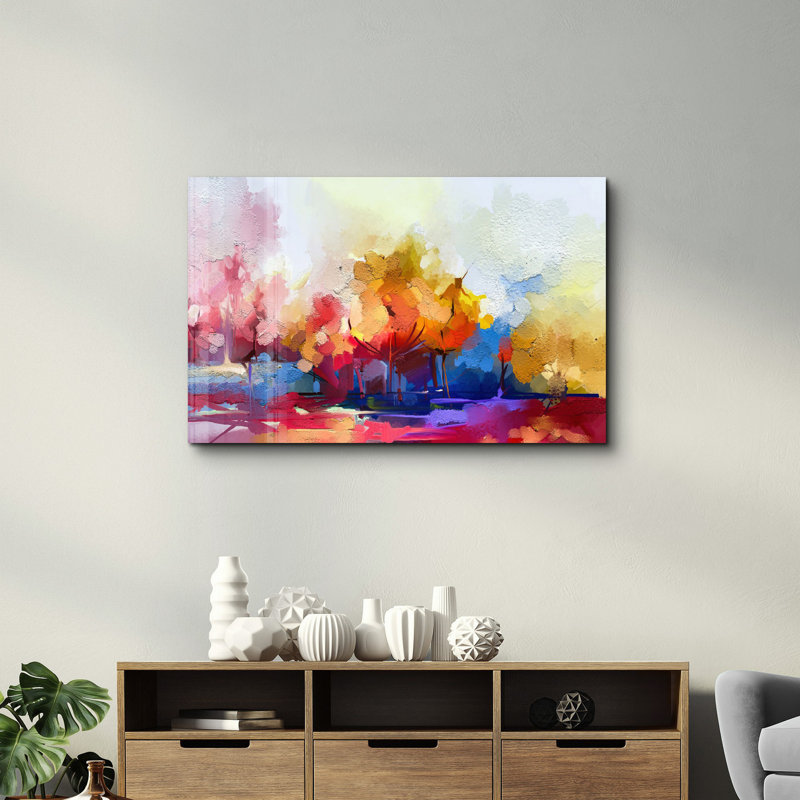 Decorative Tempered Glass Painting