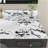 43"X22" Bathroom Vanity Top, With Undermount Ceramic Sink And Backsplash, Artificial Marble Bathroom Vanity Top With 1 Pre-Drilled Hole, New Carrara White And Black( Only Bathroom Vanity Top )-1090031883