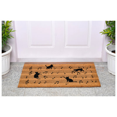 Musical Cats Doormat