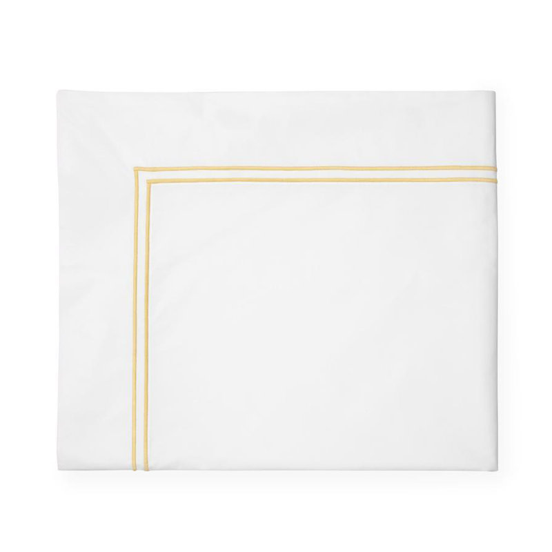 Grande Hotel Percale Flat Sheet, White, Full/Queen Flat Sheet