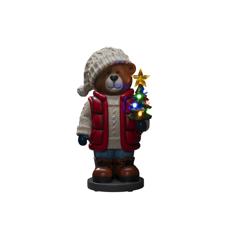 Christmas Bear Decorative Accent
