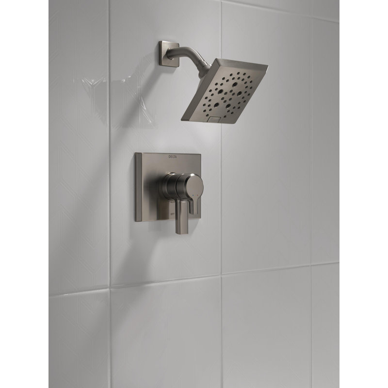 Pivotal® Shower Faucet with H2Okinetic® Technology, Black